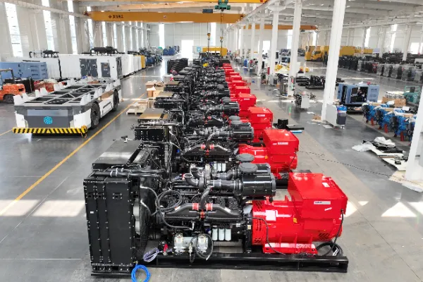 Industrial generator manufacturing facility