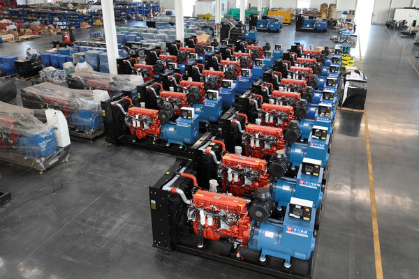 Heavy-duty industrial generator set