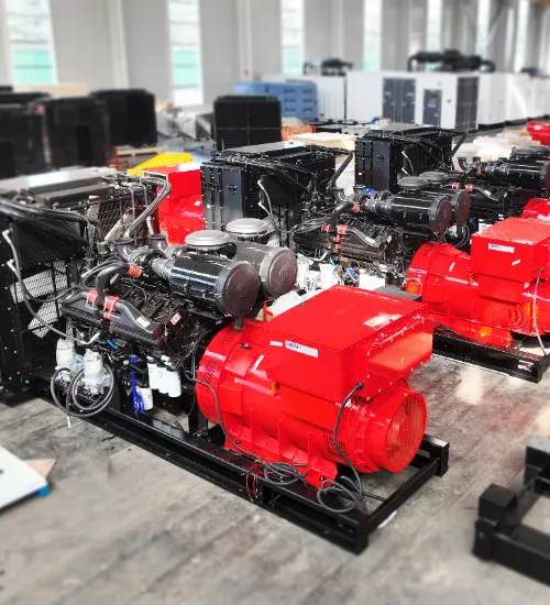 Large MTU diesel generator set in a data center facility